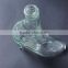 170ml high heels shaped glass pocket wine bottle/creative wine bottle