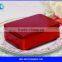 Red Cube Dyeing Box Iron Made In China Simple Design Hot Selling For Export Boxes