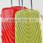 Shinny wave ABS+PC fashion trolley luggage