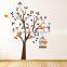 Custom DIY removable cartoon children tree wall sticker animal nursery vinyl wall decals                        
                                                Quality Choice