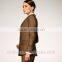 2014 Top Quality 100% wool Classic brown two button women pants suit oem manufacturer