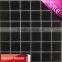 Glass brick pattern mosaic black tiles HG-448006
