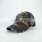 outdoor trucker camouflage mesh cap