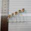 Borosilate Glass Material Wholesale Clear 1ml Glass Vials With Wood Top Cork
