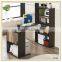 Europe Home Furniture Type and No Folded computer table with bookshelf