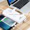 for Cellphone/Tablet pc/camera universal usb socket charger with intelligent switching usb multi charger power bank charger