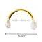 Internal 4 Pin ATX 12V P4 Male to 4 Pin Female ATX PSU Motherboard CPU Power Supply Extension Cable Adapter 20cm Cable