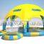 inflatable water pool with UV-protection tent cover A8019