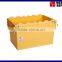 600*400*365mm Plastic Logistic Box with Bars