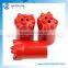 Diamond Tapered chisel bits for rock drilling
