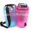 Transparent Waterproof Dry Bags,outdoor dry ocean bag pack,tarpaulin sports dry bags rucksack with straps