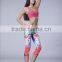 2016 Fashionable plus size, wicking, durable fitness wear wholesale women sublimation yoga pants