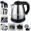 Baidu Factory Price Home Use 360 Degree Rotational Base Stainless Steel Electric Water kettle