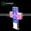 pharmacy cross led display