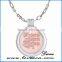 Top grade plating gold jewelry stainless steel pendant necklace 2016