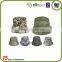 Camo Hard Brim Custom Boonie Printed Fishing Summer Bucket Hat