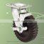 4 Inch Rubber Caster Swivel With Locking Furniture Caster Wheel
