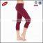 Hot Sale Comfortable Plain Dyed Leggings for Women of Seventh Trouser Legs