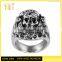 Jingli Jewelry Wholesale stainless steel custom signet skull rings in stock