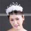 MYLOVE bridal hair accessories white flower hair hoop MLF077