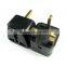 Plug with socket type swiss to uk plug adapter CE ROHS FULL COPPER