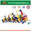 High quality attractions of amusement park electric trains with track or trackless for sale