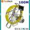 100M/120M Self Level Video Endoscope Sewer Pipe Inspection Camera With Meter Counter/512Hz Sonde