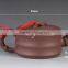 Bian Zhu Hu Bamboo Shape Yixing Purple Clay Teapot