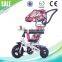 China tricycle wholesaler air wheels child metal tricycle with canopy