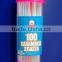 100pcs pvc boxed fantistic flexible drink straw