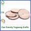 round wood log slices discs for diy crafts wedding centerpieces