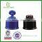 Plastic snap hinge cap