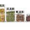 Square Glass Jar/glass Mason Jars/mason Glass Jar With Stainless Steel Lid
