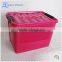 New Products Colorful Plastic Storage Box With Handle