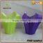 Wholesale Various Colors Bopp Plastic Flower Pot