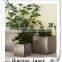 indoor square planter/outdoor garden plant pot/stainless steel flower pot