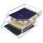 Custom hot sale 3 tier document tray/plastic A4 acrylic document tray