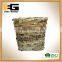 Handmade Woven Rattan Garden Flower Baskets for Planting/Storage