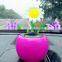 Dongguan Manufacturer 2015 Hot Sale New Style Flip Flap Solar Flower Toy , Solar Power Dancing toy For Car Accessary