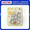 12 Pcs Stainless Steel Cookie Fruit Cutter Star Flower Heart and Round Shape Biscuit Baking Mould