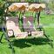 Outdoor 2 Seater Hammock Swing Glider Canopy Patio Chair