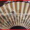 High quality bamboo silk hand fan for promotion