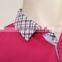 Different Color Collar Polo Shirt Import