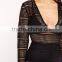 korean style fashion sheer lace jumpsuit new deisign cheap price