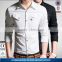 Wholesale mens shirts Mens Luxury Casual Slim Fit Stylish Solid Color Dress Shirts man shirt