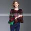 Maxnegio women blouse 2017 Lotus leaf sleeves ladies blouse fashion design