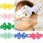 Baby Headwarp Knit Headwraps Custom Lovely Big Bowknot Shaped Elastic Baby Girls Hairbands