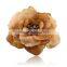 Yiwu Factory Wholesale Rhinestone Brooch Custom Fabric Flower Brooches Big Flower Hairwear