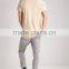 MGOO OEM Service Round Neck Long Line T Shirt Mens Slim Fit Plain T Shirts Wholesale