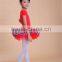 flower embroidered girl tutu dresses kids girl dress for summer dance activities kids tutu training dress
